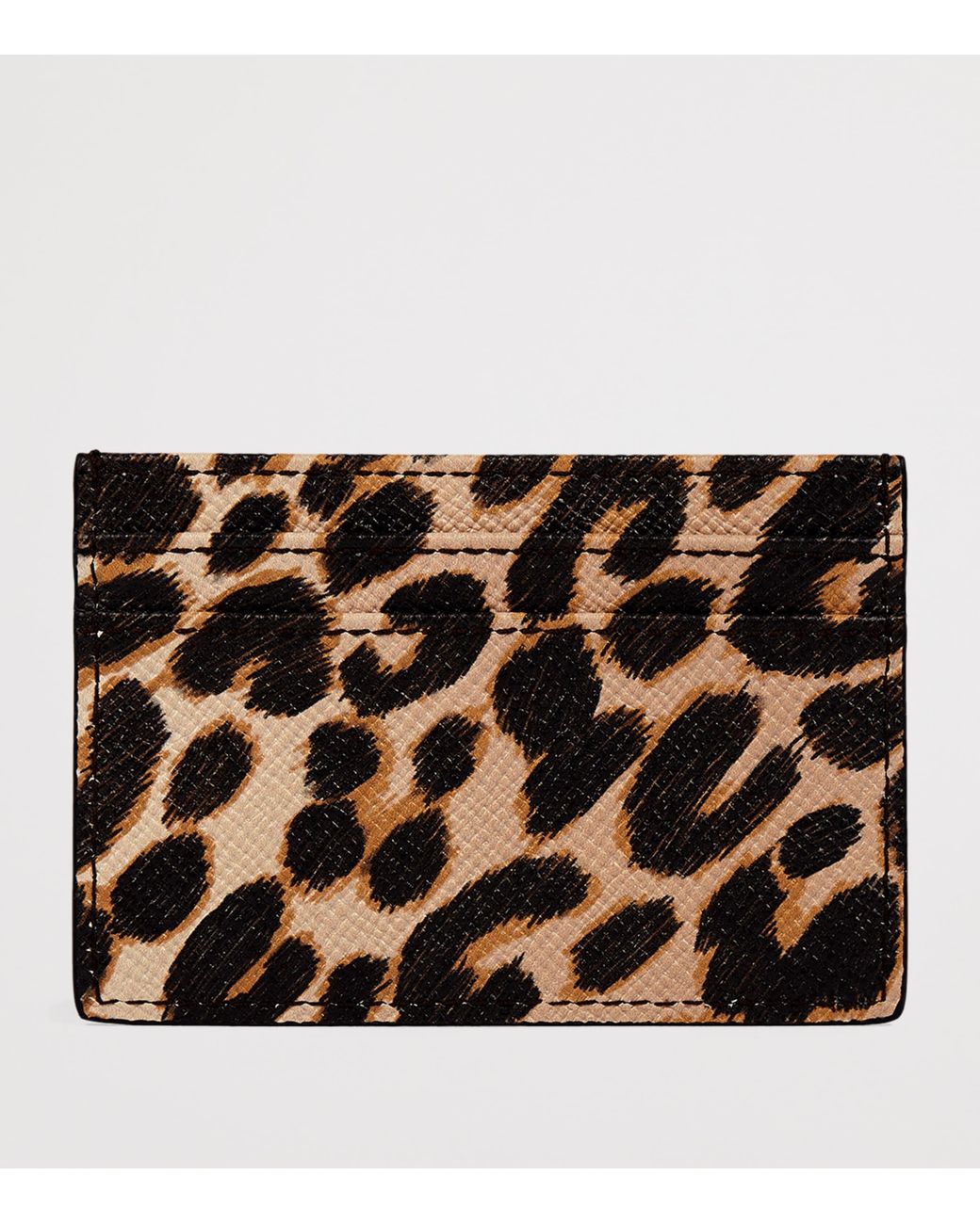 Smythson Black Panama Leather Card Holder