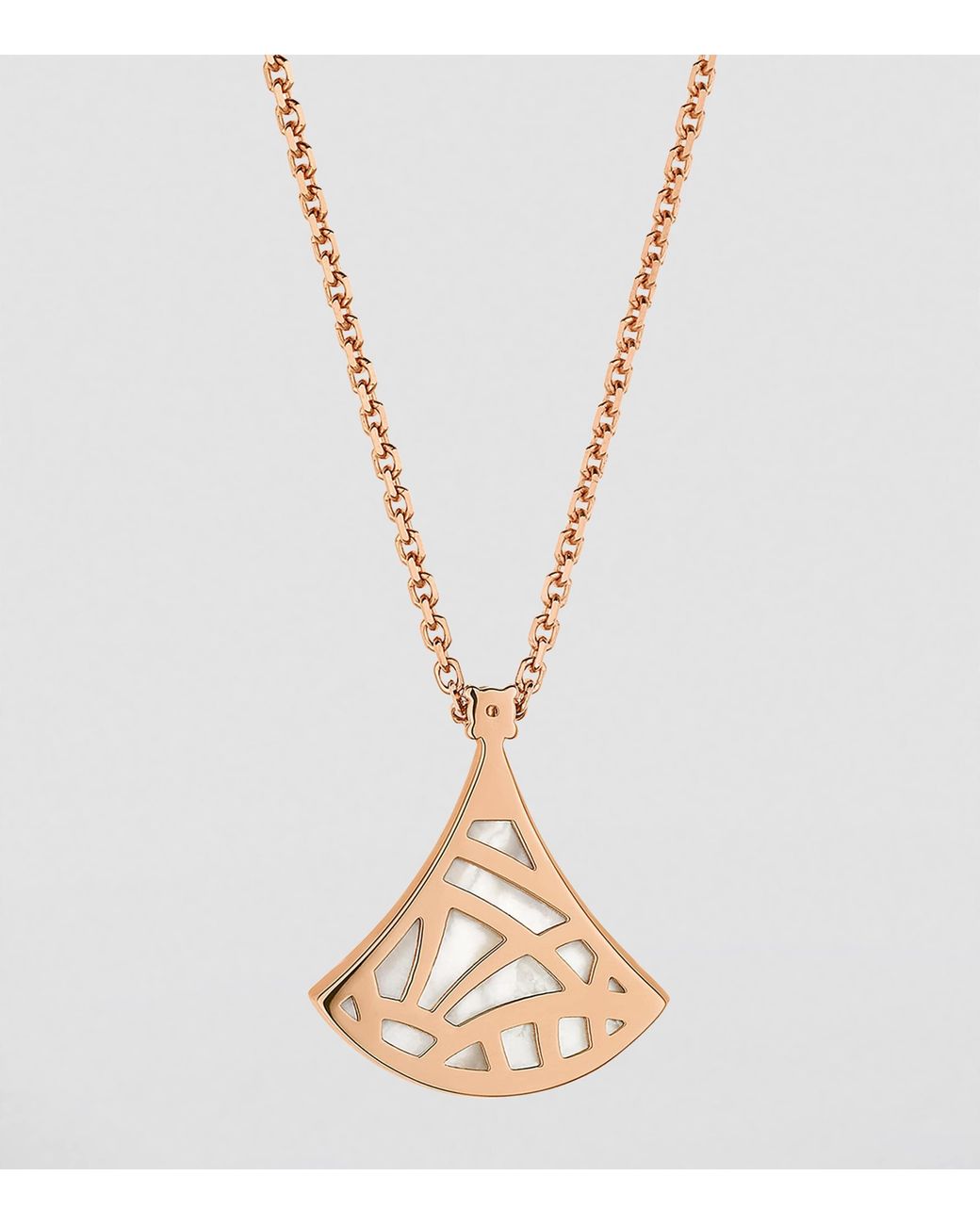 BVLGARI Metallic Diamond And Mother-Of-Pearl Divas' Dream Necklace
