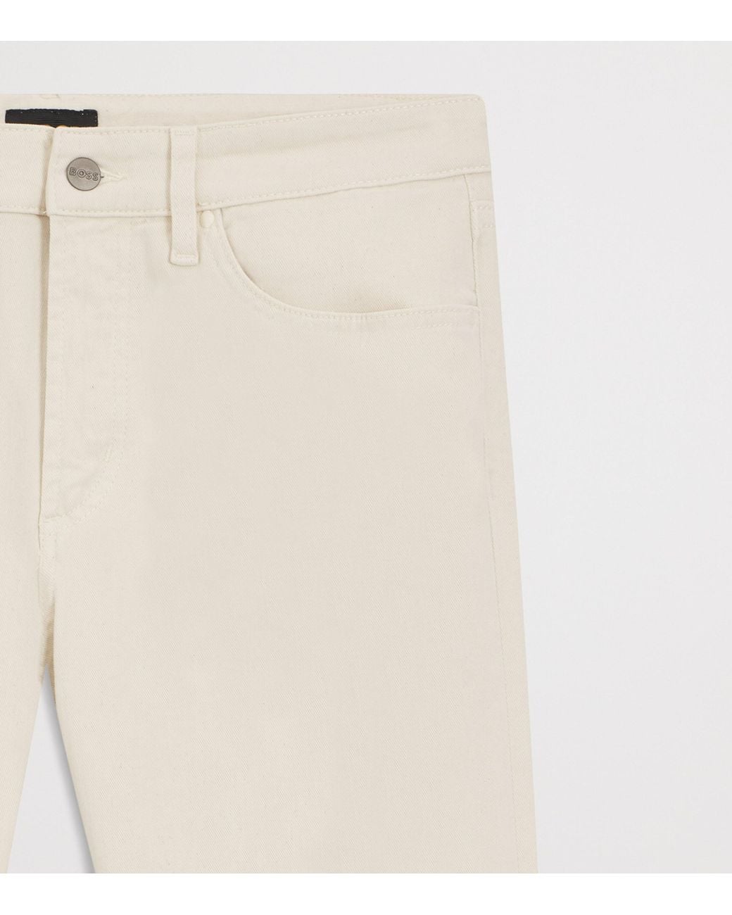 Boss Natural Stretch-Denim Slim Jeans for men