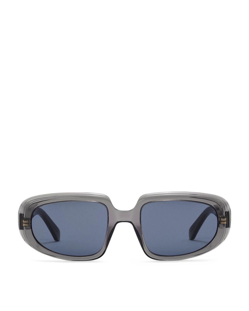 Loewe Blue Rectangular Steps Sunglasses