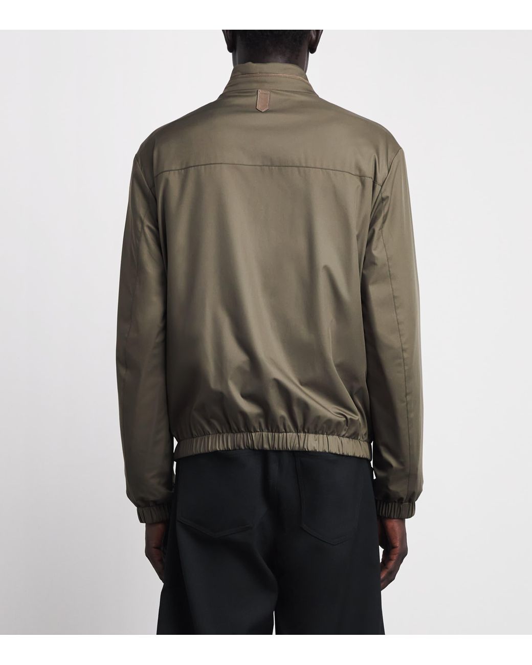 Canali Green Reversible Hybrid Jacket for men