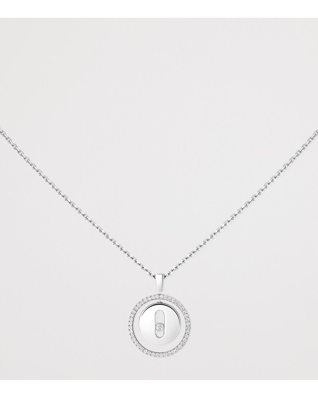 Messika Metallic Lucky Move And Diamond Necklace