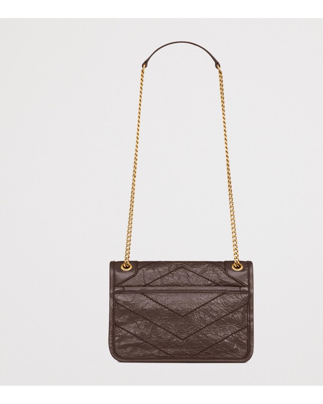 Saint Laurent White Mini Niki Shoulder Bag