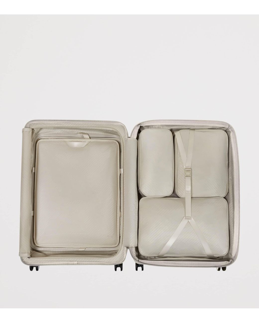 Samsonite White Paralux Check-In Suitcase