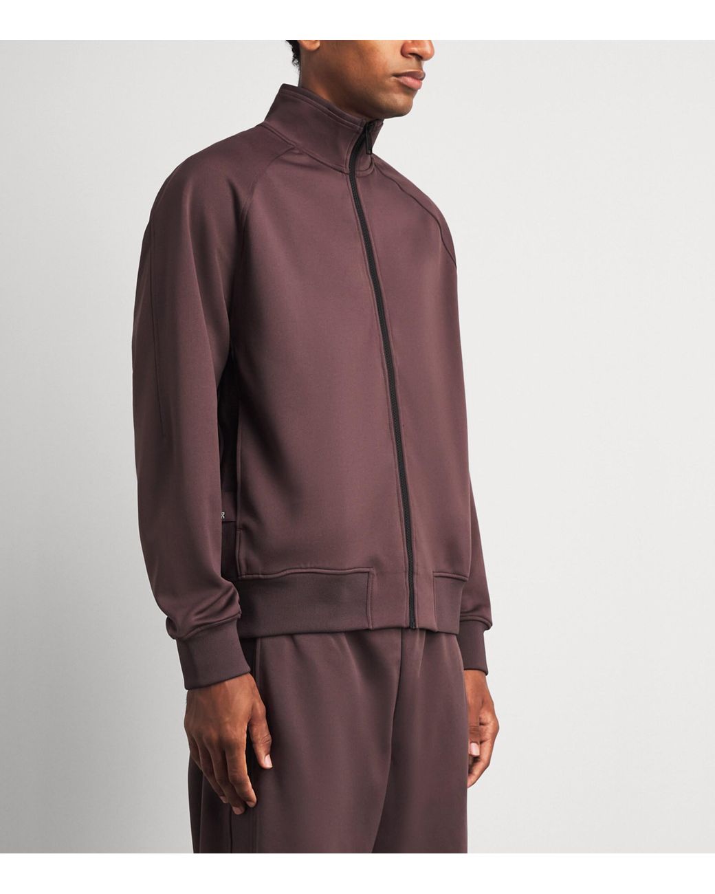 On Shoes Purple Courtside Track Jacket for men