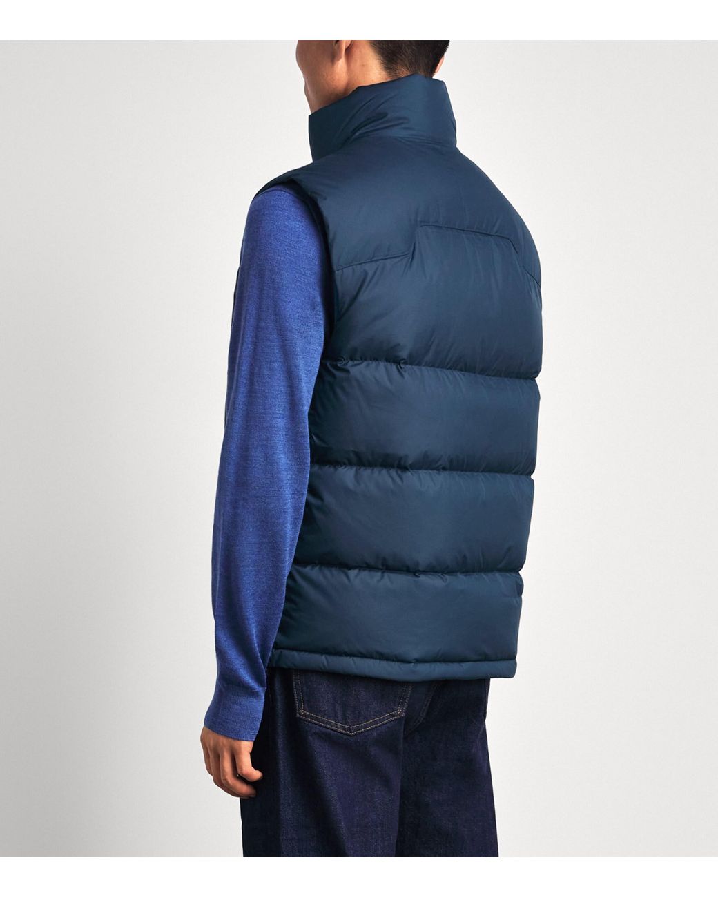 Polo Ralph Lauren Blue Gorham Down Gilet for men