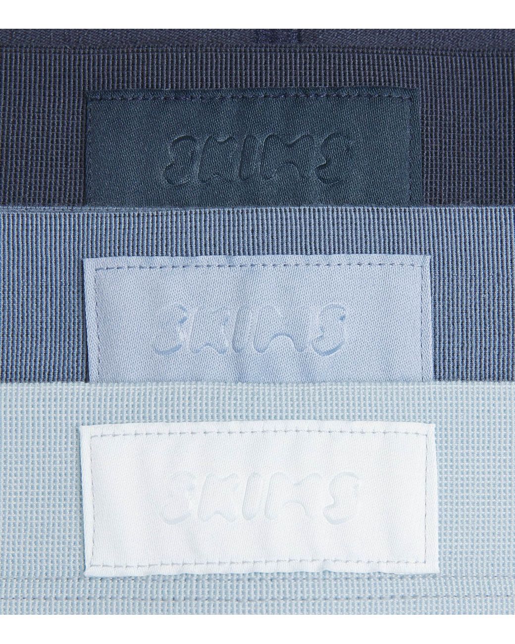 Skims Blue Stretch-Jersey Boxer Briefs for men