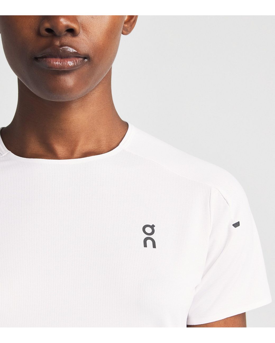 On Shoes White Performance T-Shirt