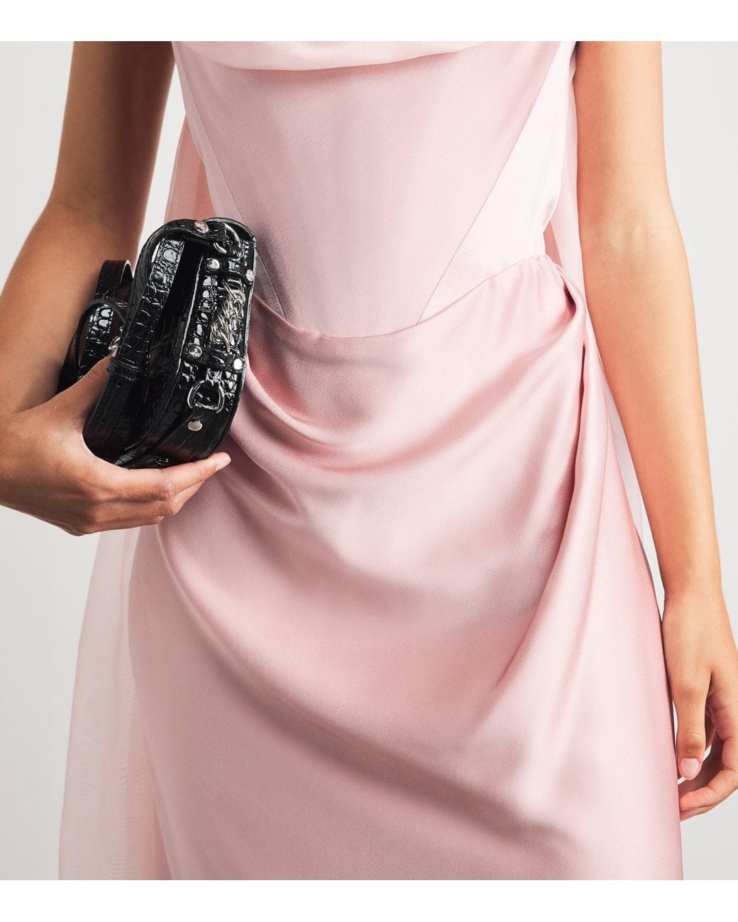 Vivienne Westwood Pink Galaxy Cape Gown