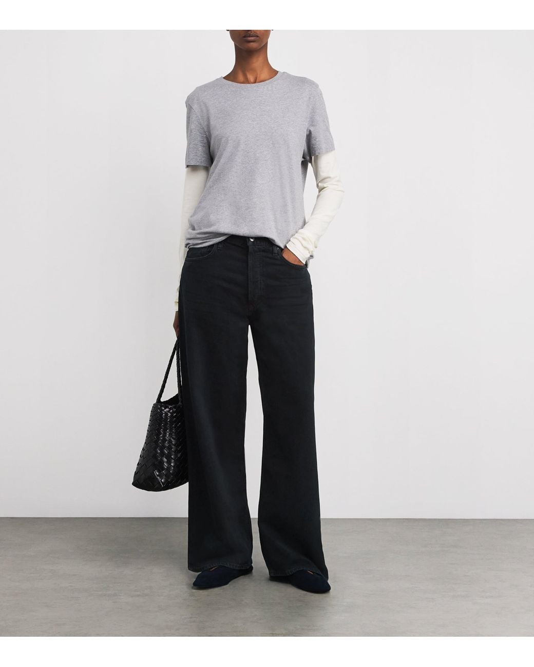 Agolde Blue The Low-Slung Baggy Jeans