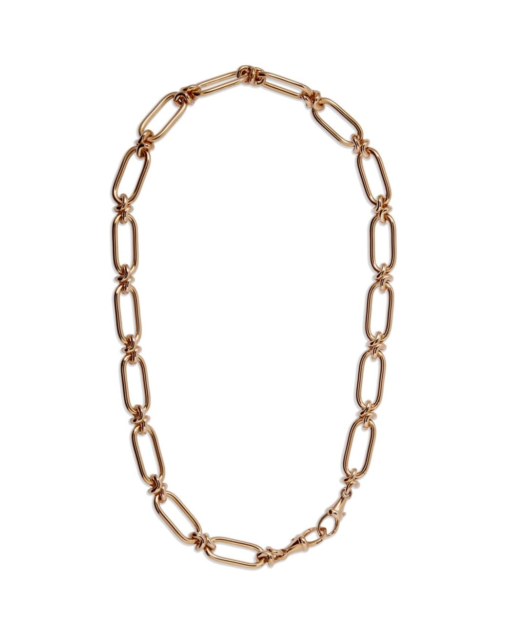 Annoushka Metallic Knuckle Heavy Link Chain Necklace