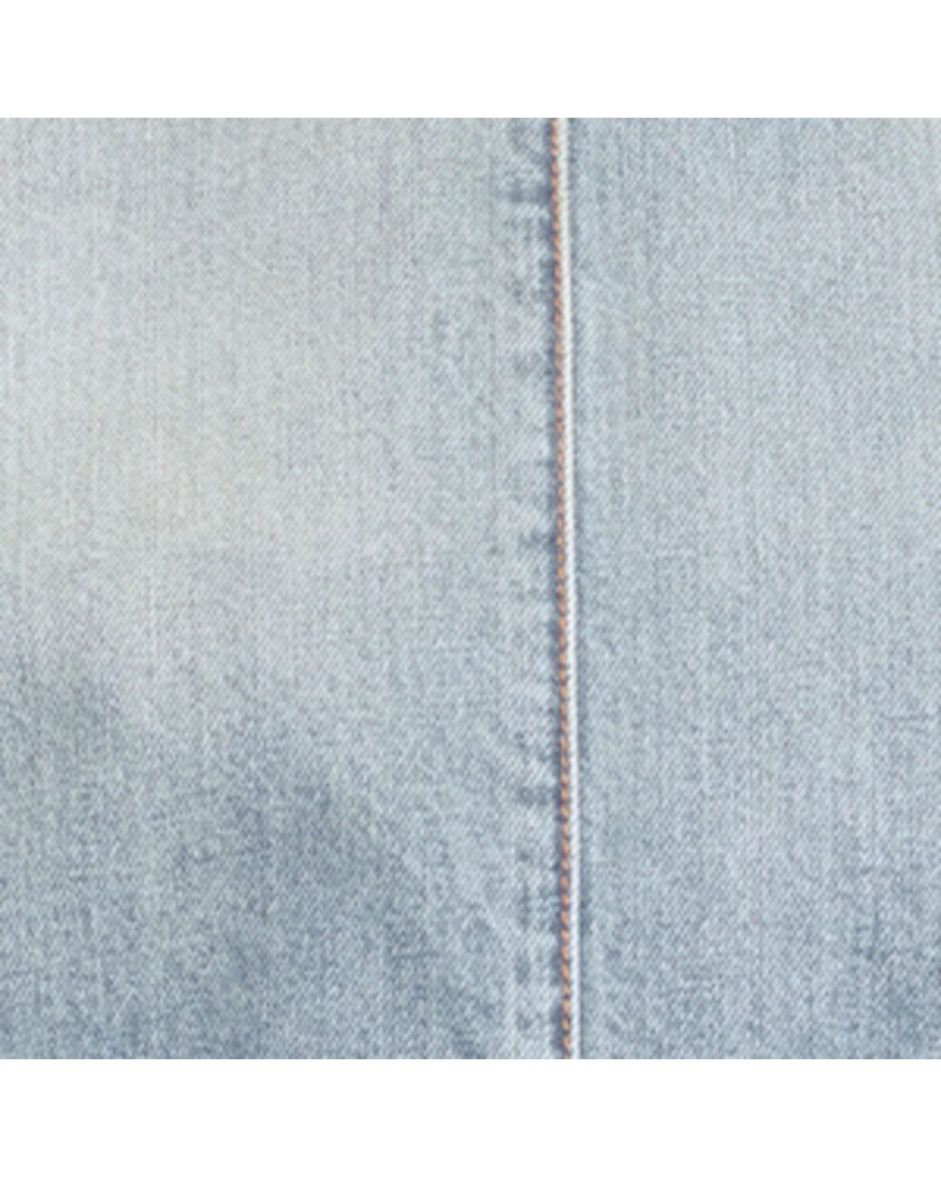 Alaïa Blue Denim Belted Crop Top