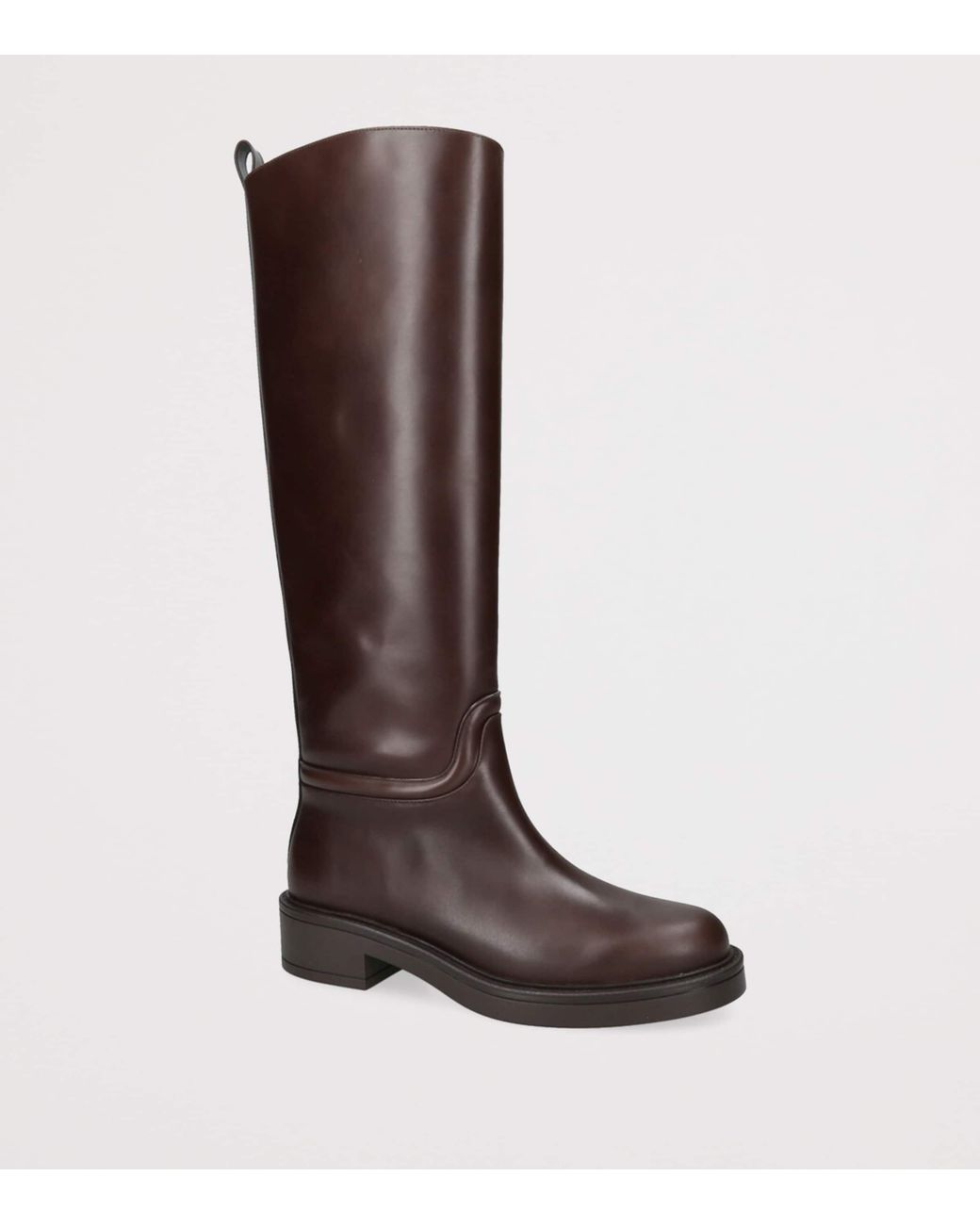 Stuart Weitzman Brown Leather Celia Riding Boots