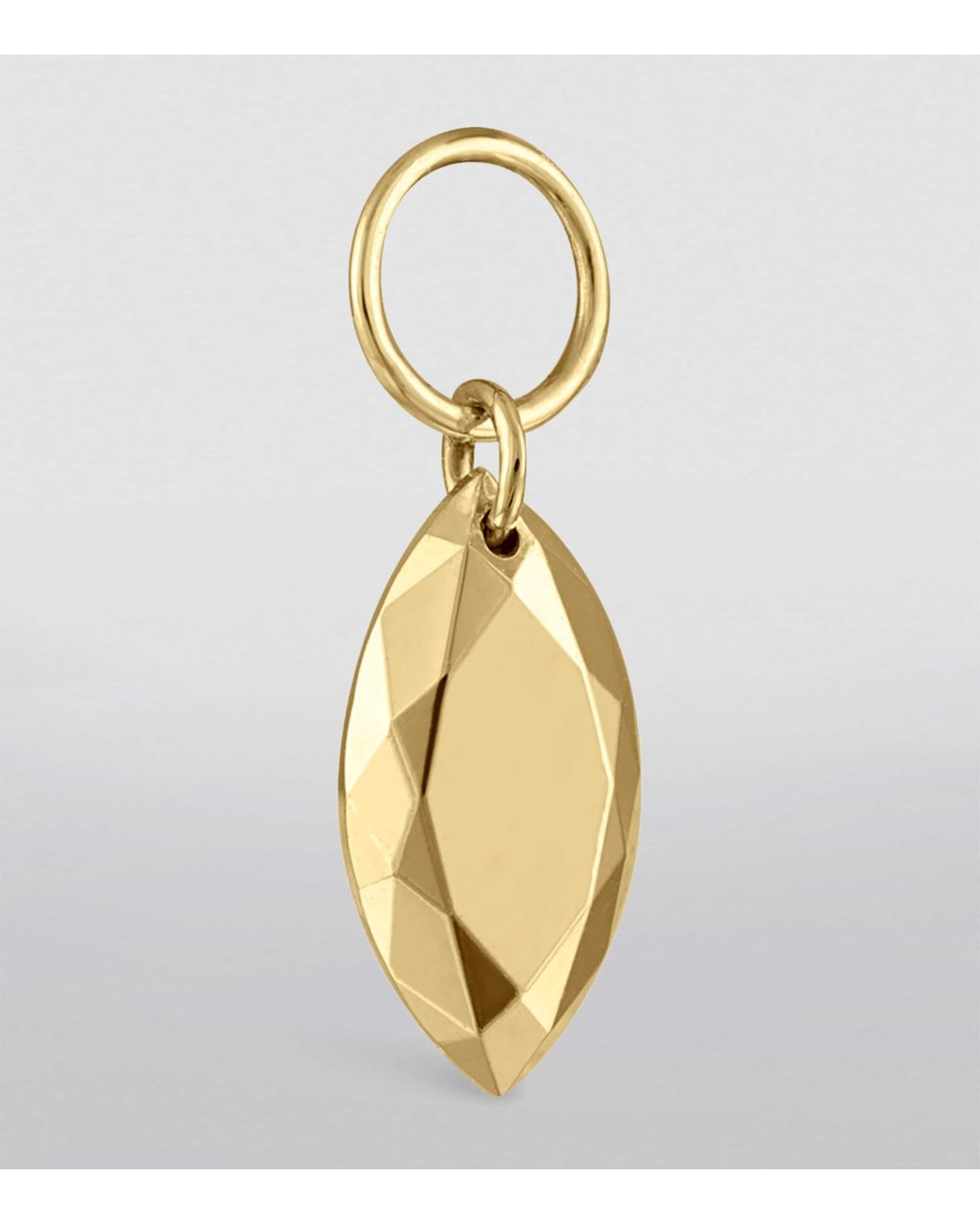 Maria Tash Metallic Faceted Marquise Charm