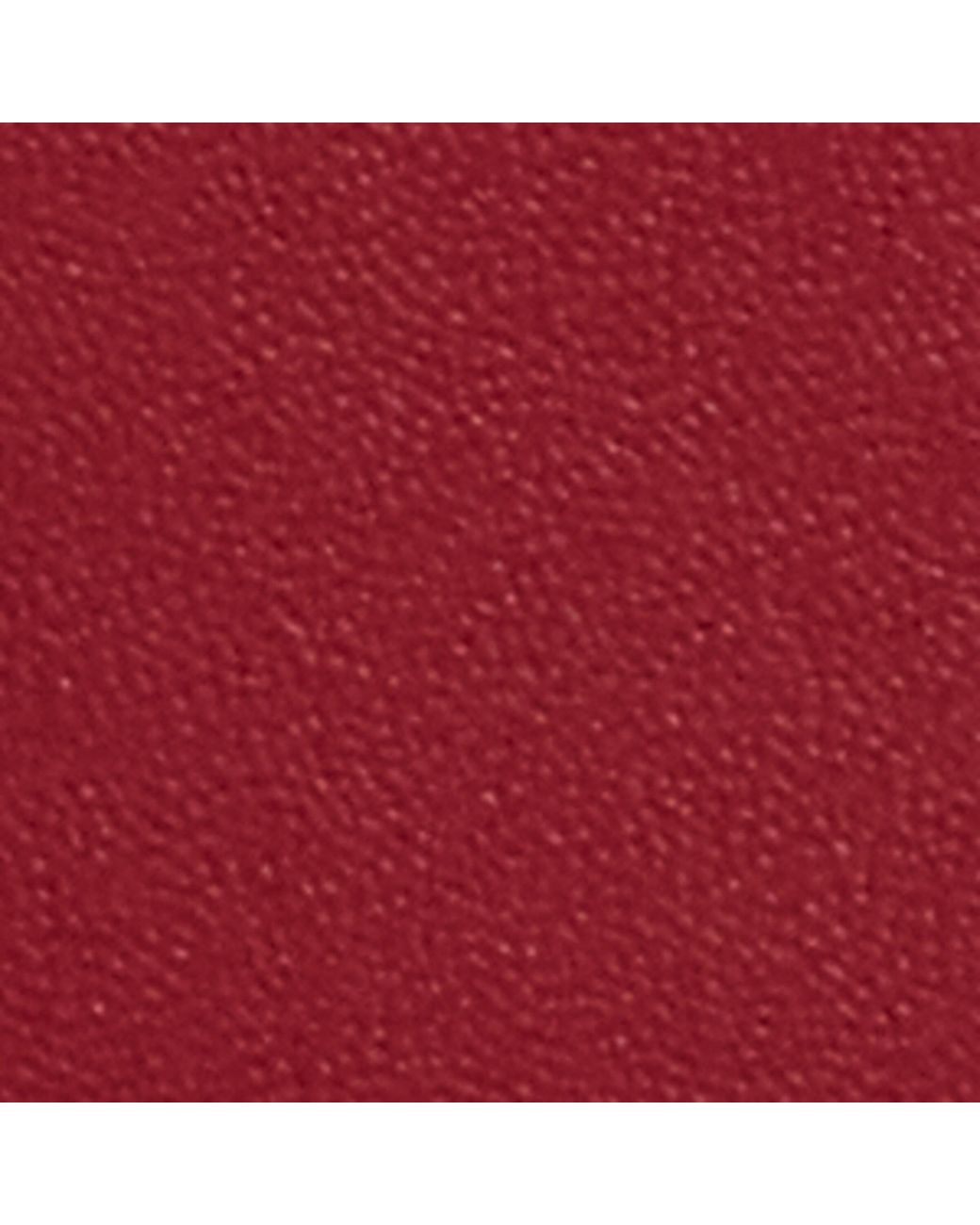 Comme des Garçons Red Large Leather Zipped Pouch for men