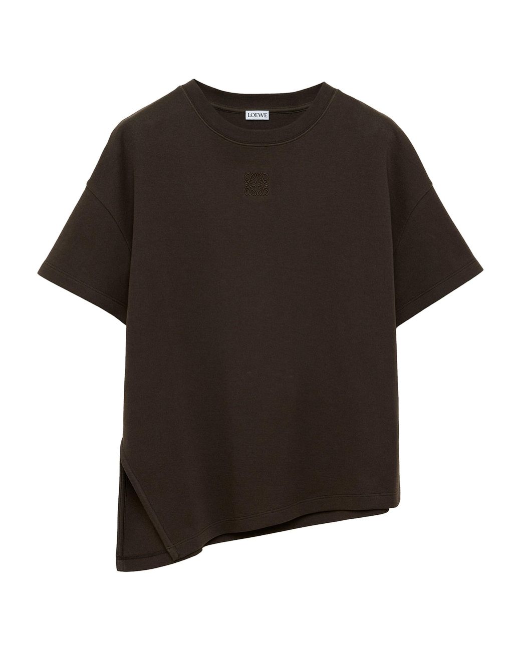 Loewe Black Asymmetric T-Shirt