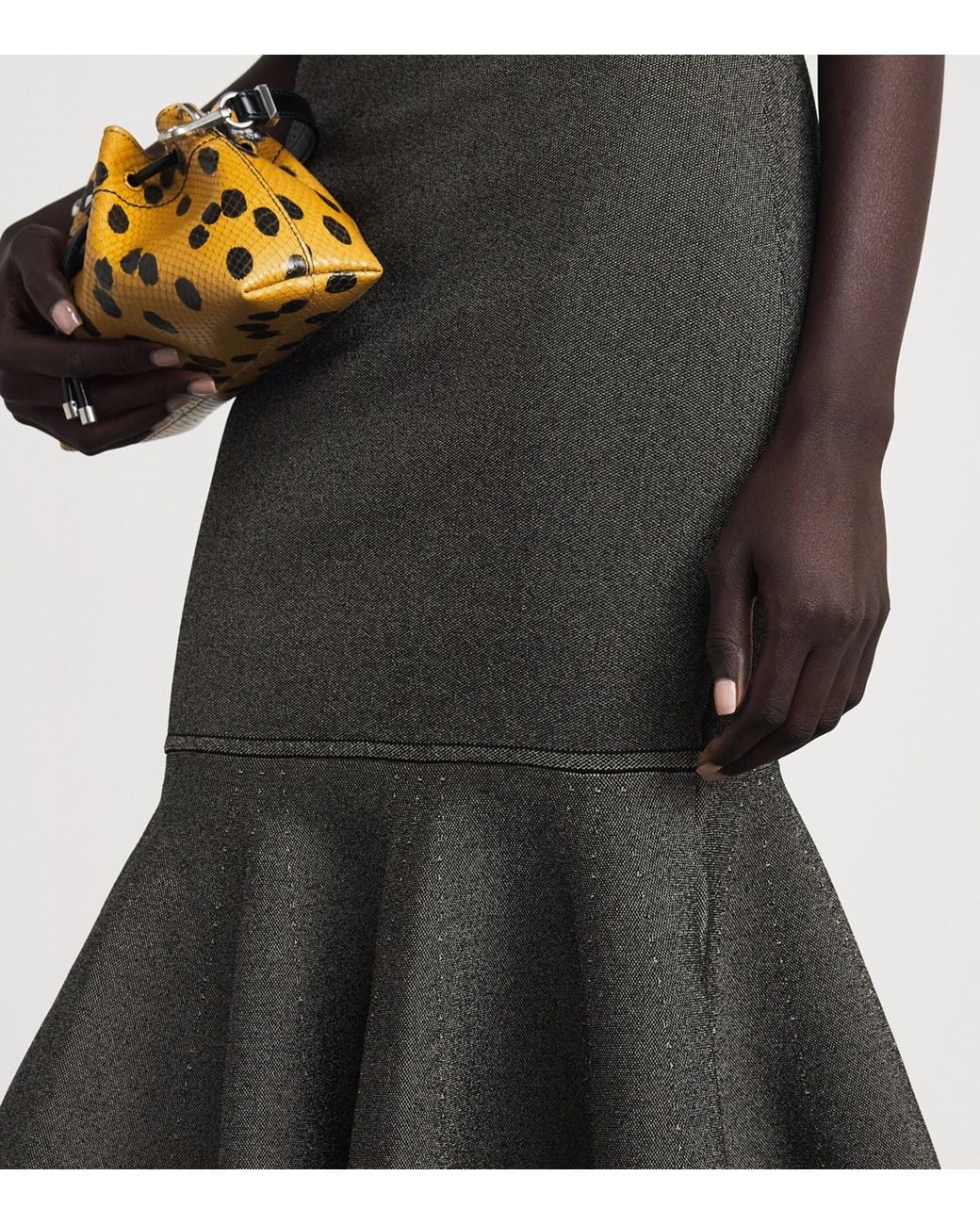 Jacquemus Natural Knitted Pina Midi Dress