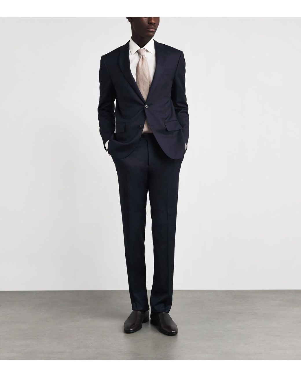 Corneliani White Cotton Evening Shirt for men