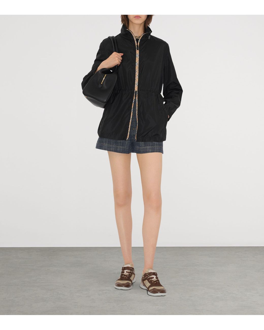 Burberry Black Waterproof Jacket