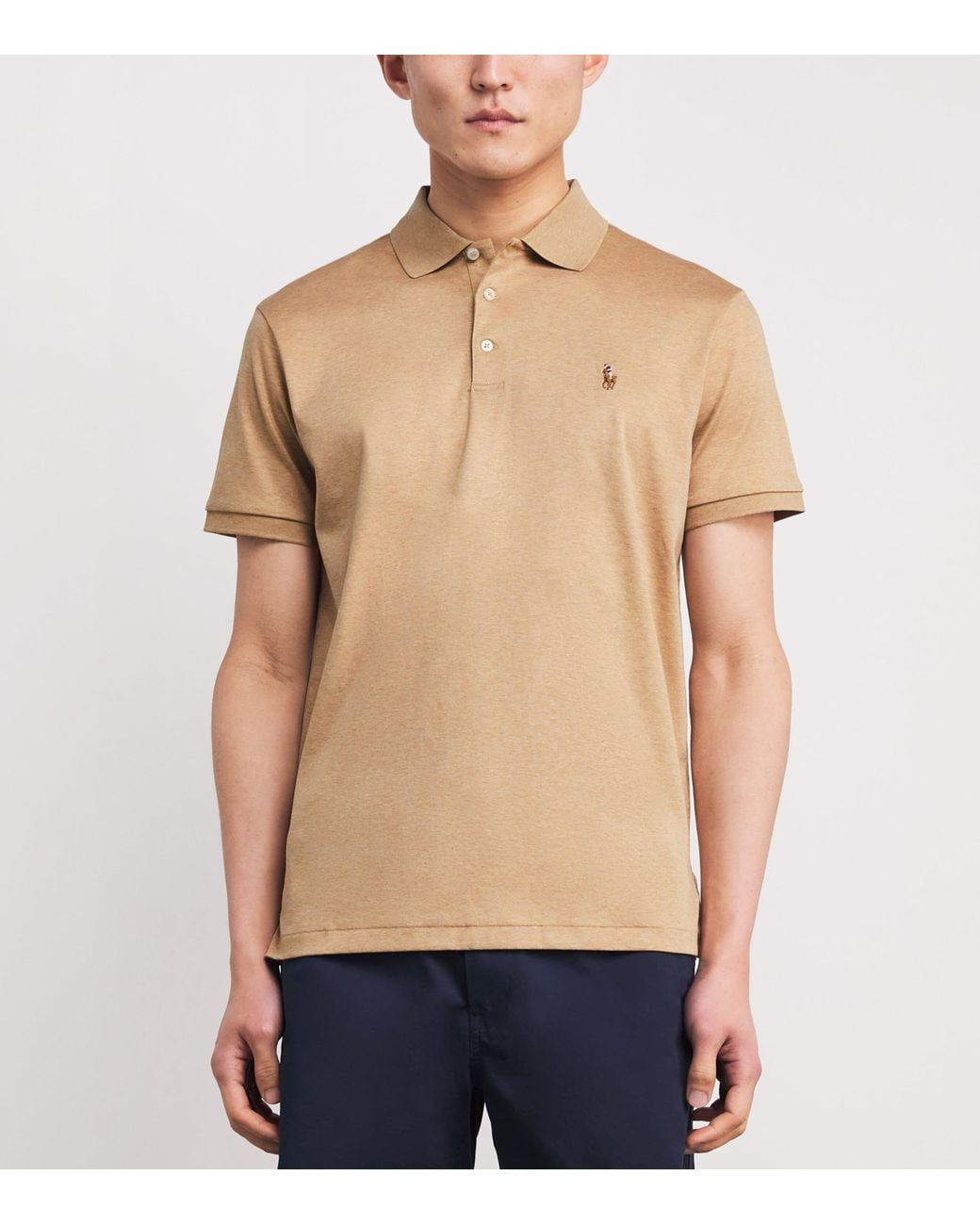 Polo Ralph Lauren Natural Pima Cotton Polo Shirt for men