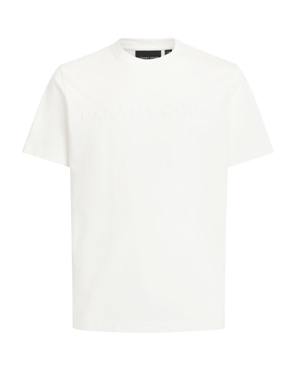 Canada Goose White Organic Cotton Vantage T-Shirt for men