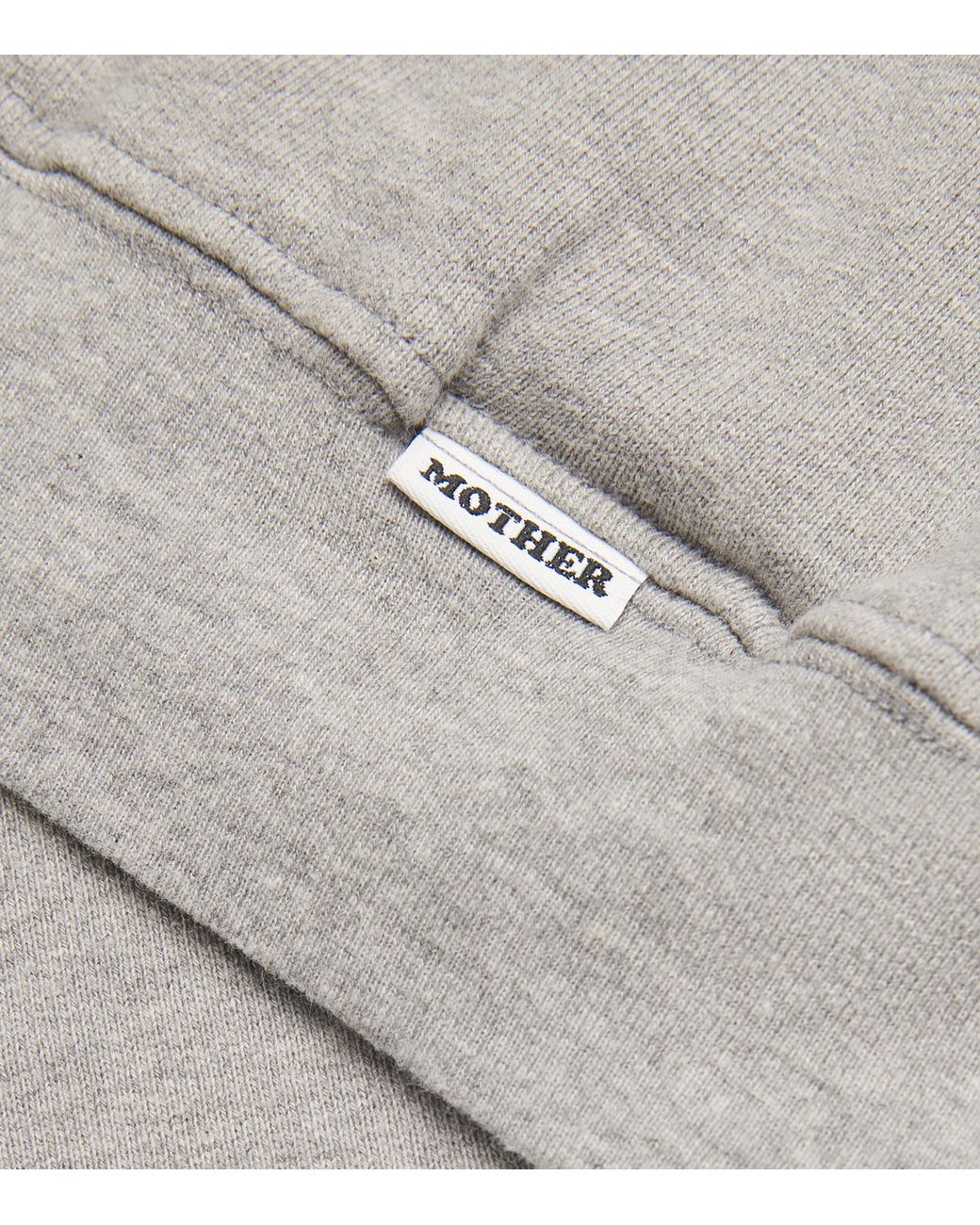 Mother Gray Cotton The Biggie Concert Sweatshirt