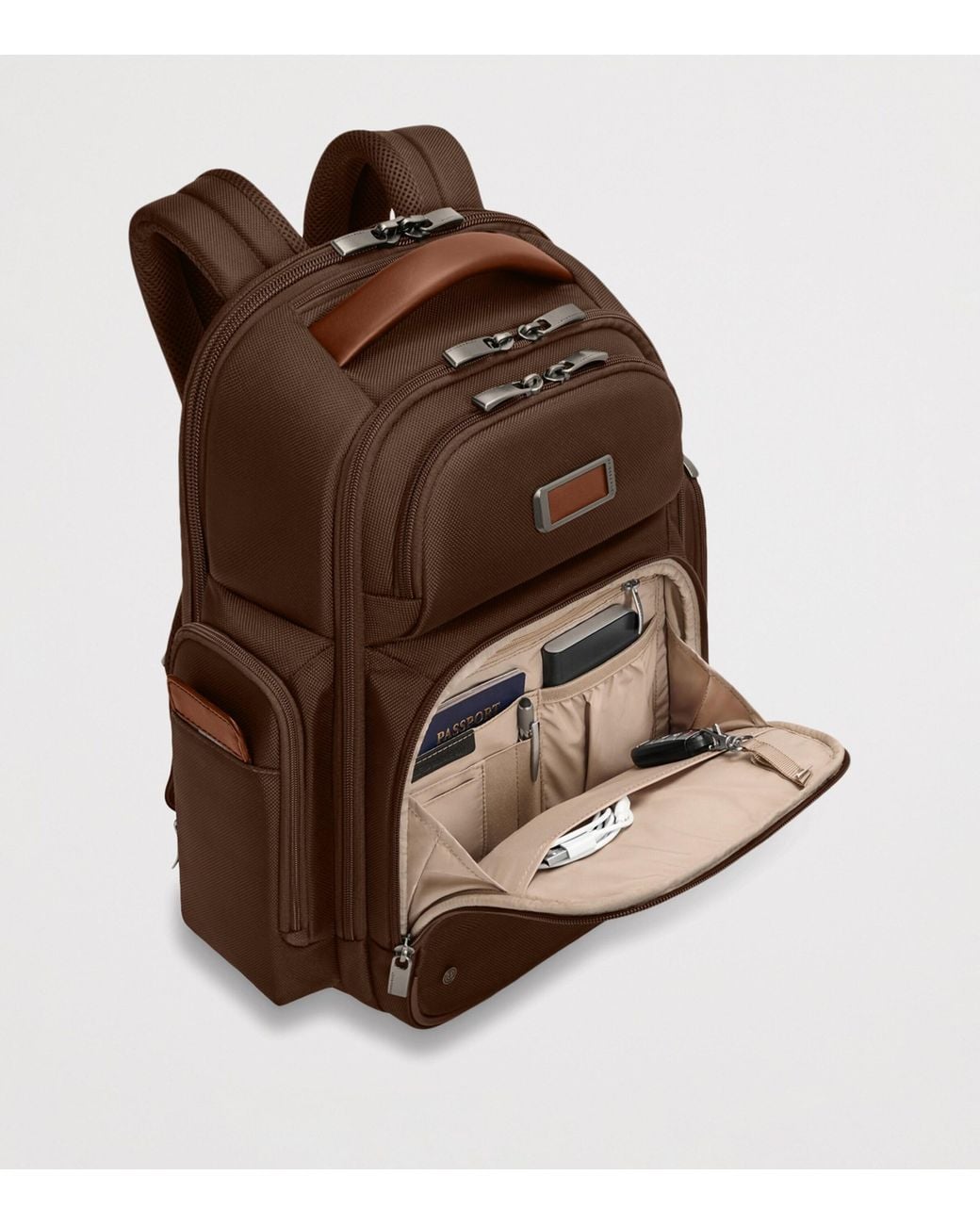 Briggs & Riley Brown Large Cargo Backpack