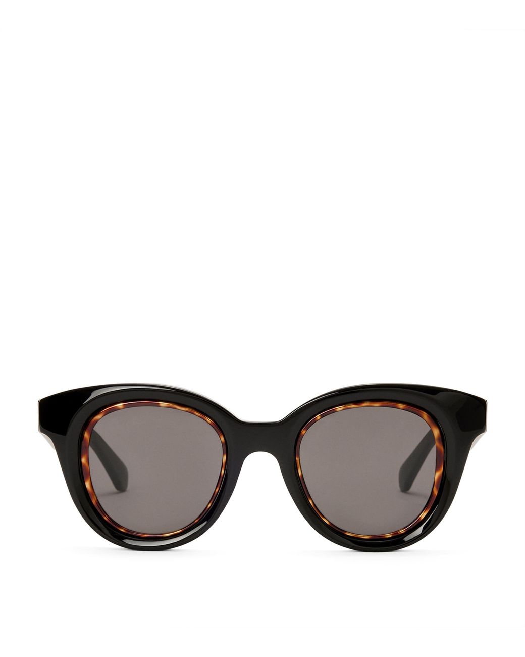 Loewe Black Mini Anagram Butterfly Sunglasses