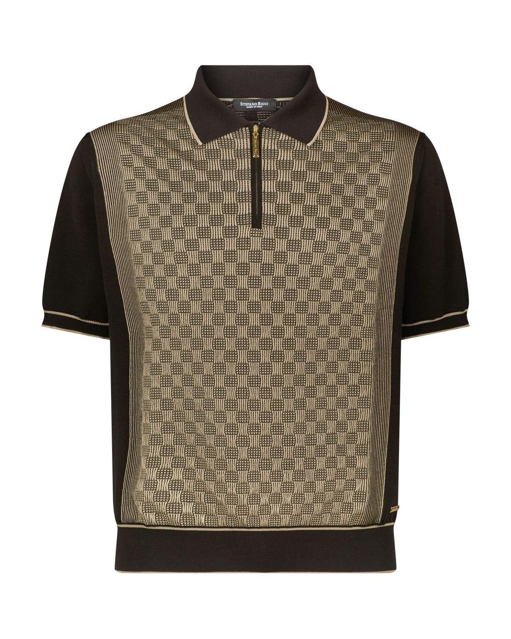 Zip polo shirt by STEFANO RICCI