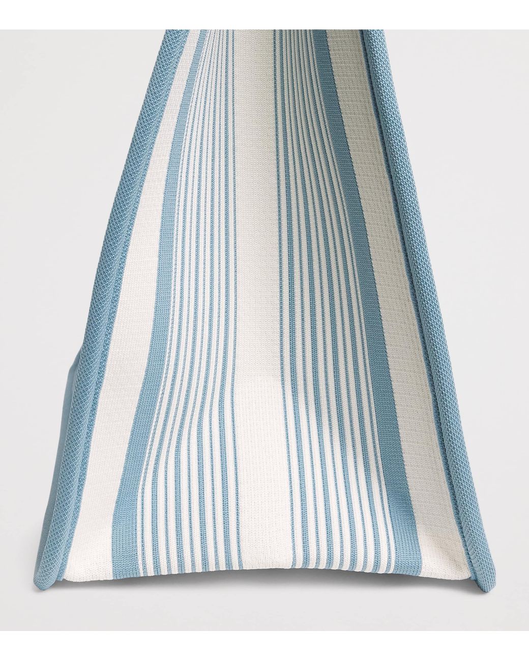 Harrods Blue Medium Geometric Tote Bag