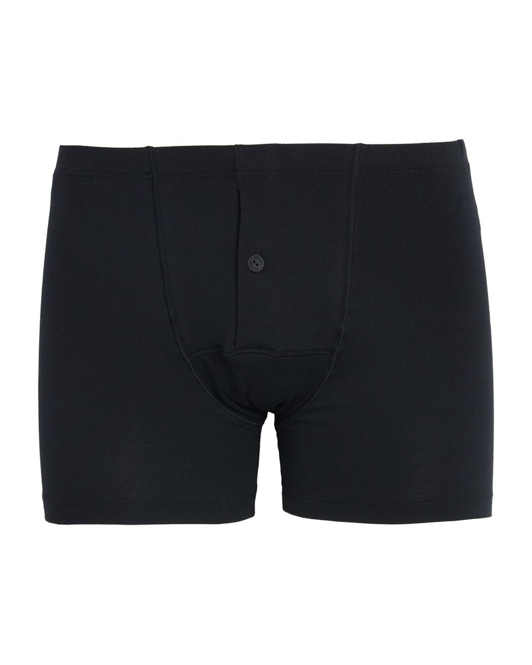 Hanro Blue Cotton Sensation Butterfly Trunk for men