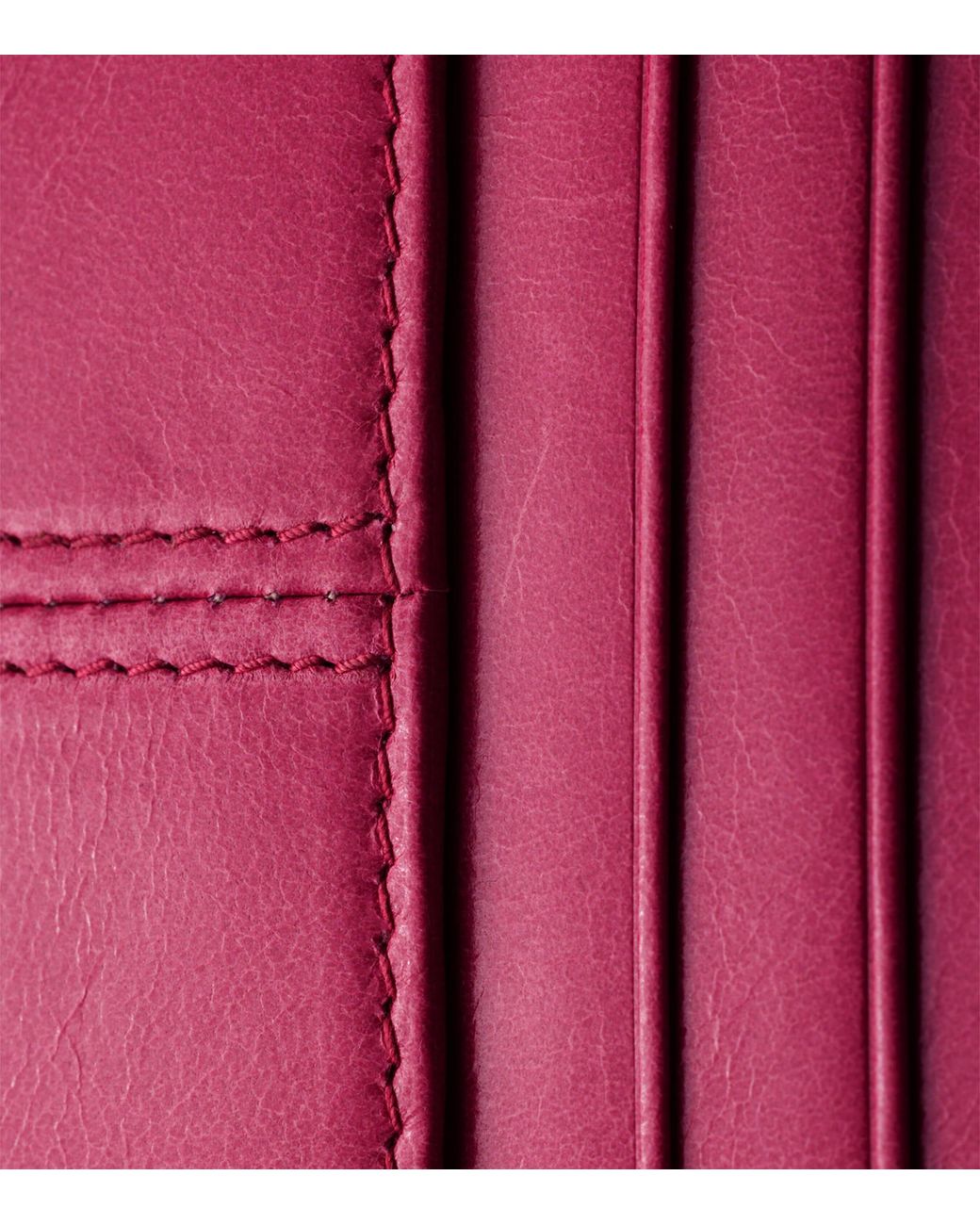 Prada Red Leather Card Holder