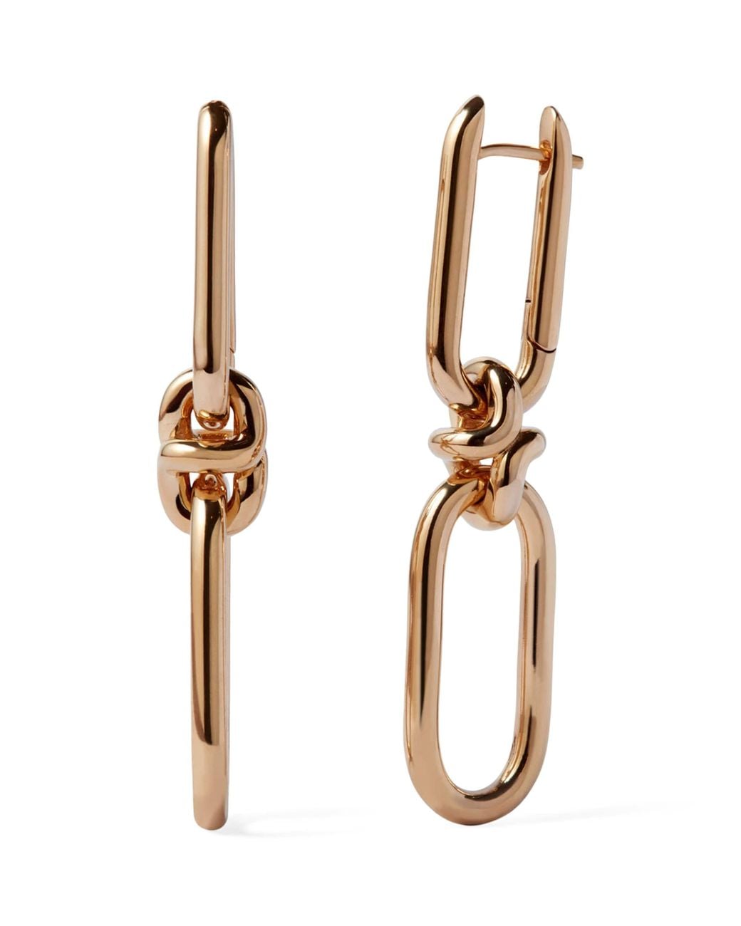 Annoushka Metallic Knuckle Classic Link Chain Earrings