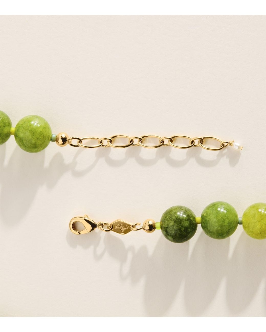 Anni Lu Metallic Plated Beaded Ball Necklace