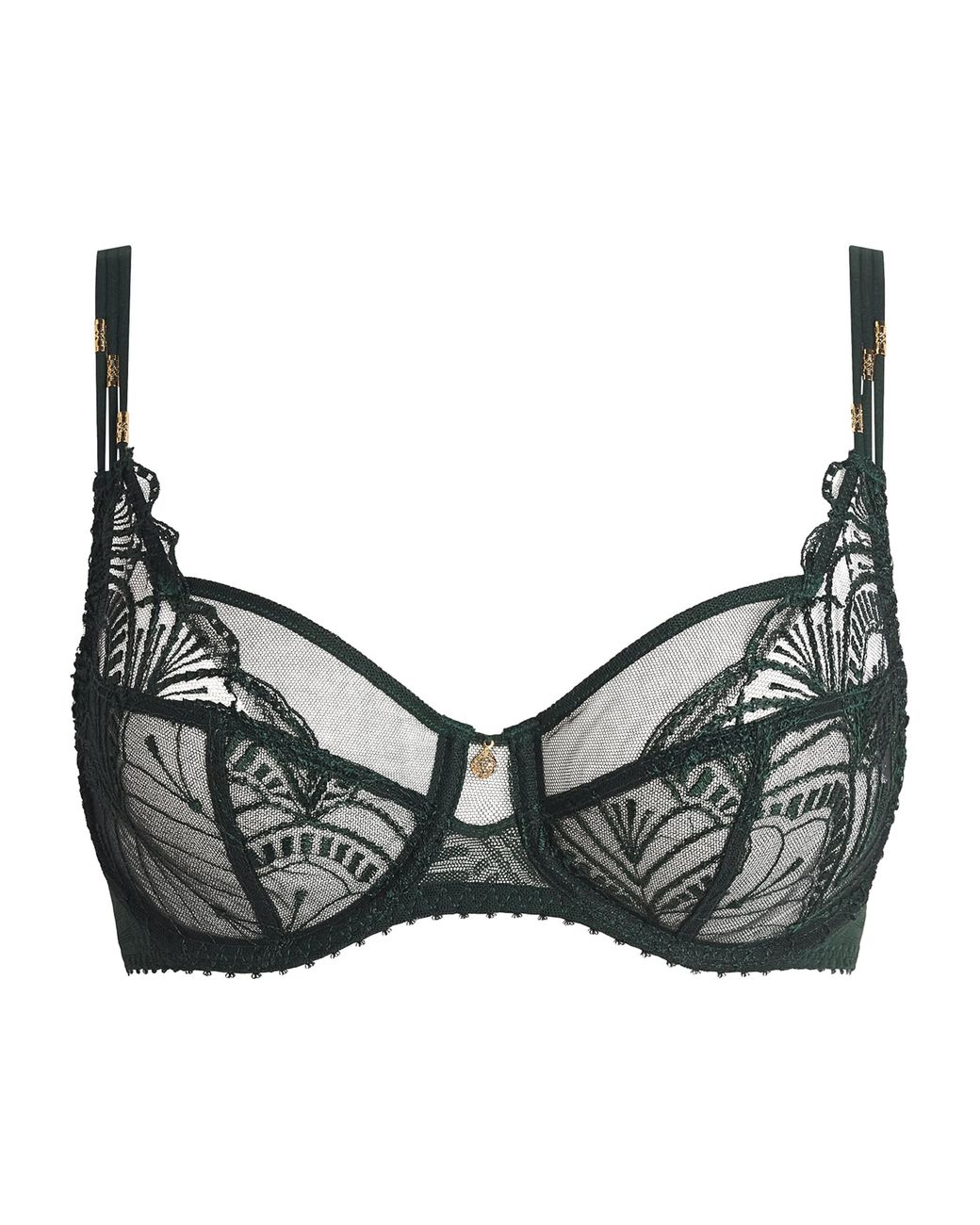 Aubade Black Vibes Half-Cup Bra