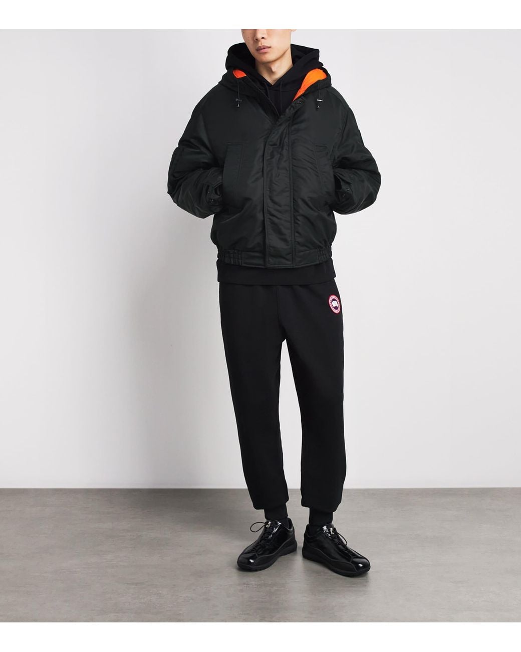 Canada Goose Black Windrow Down Jacket for men