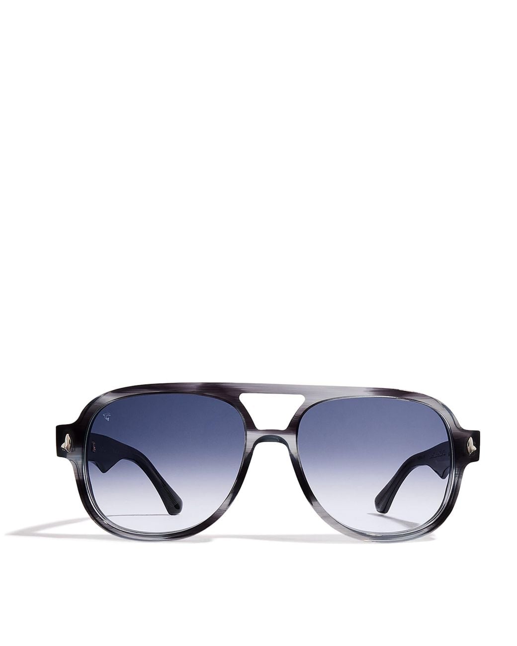 Sestini Eyewear Blue Acetate Undici Sunglasses for men