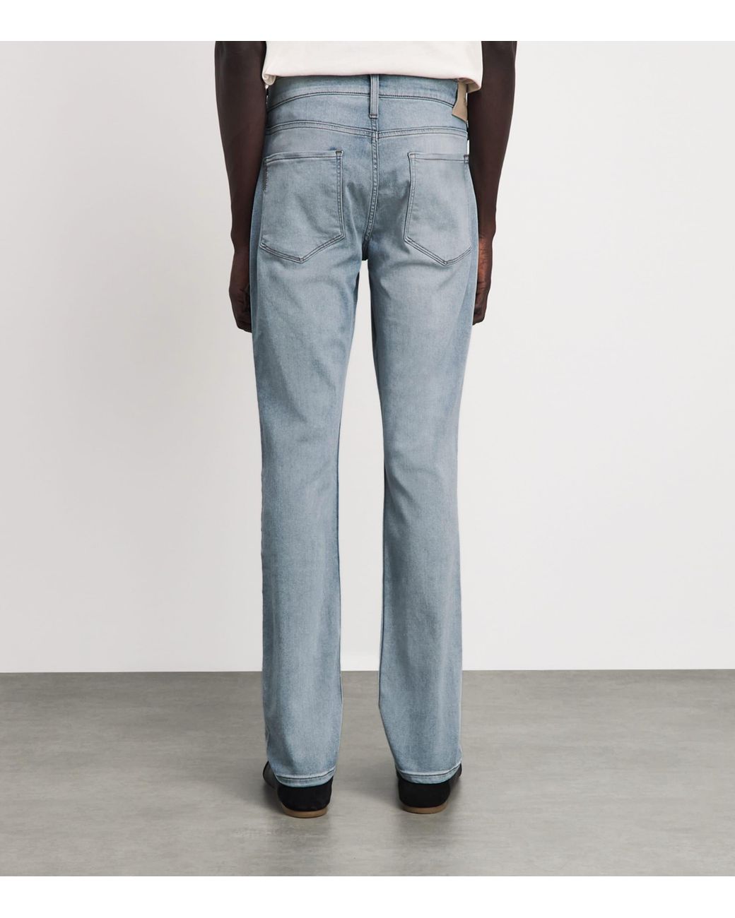 PAIGE Blue Federal Slim-Straight Jeans for men