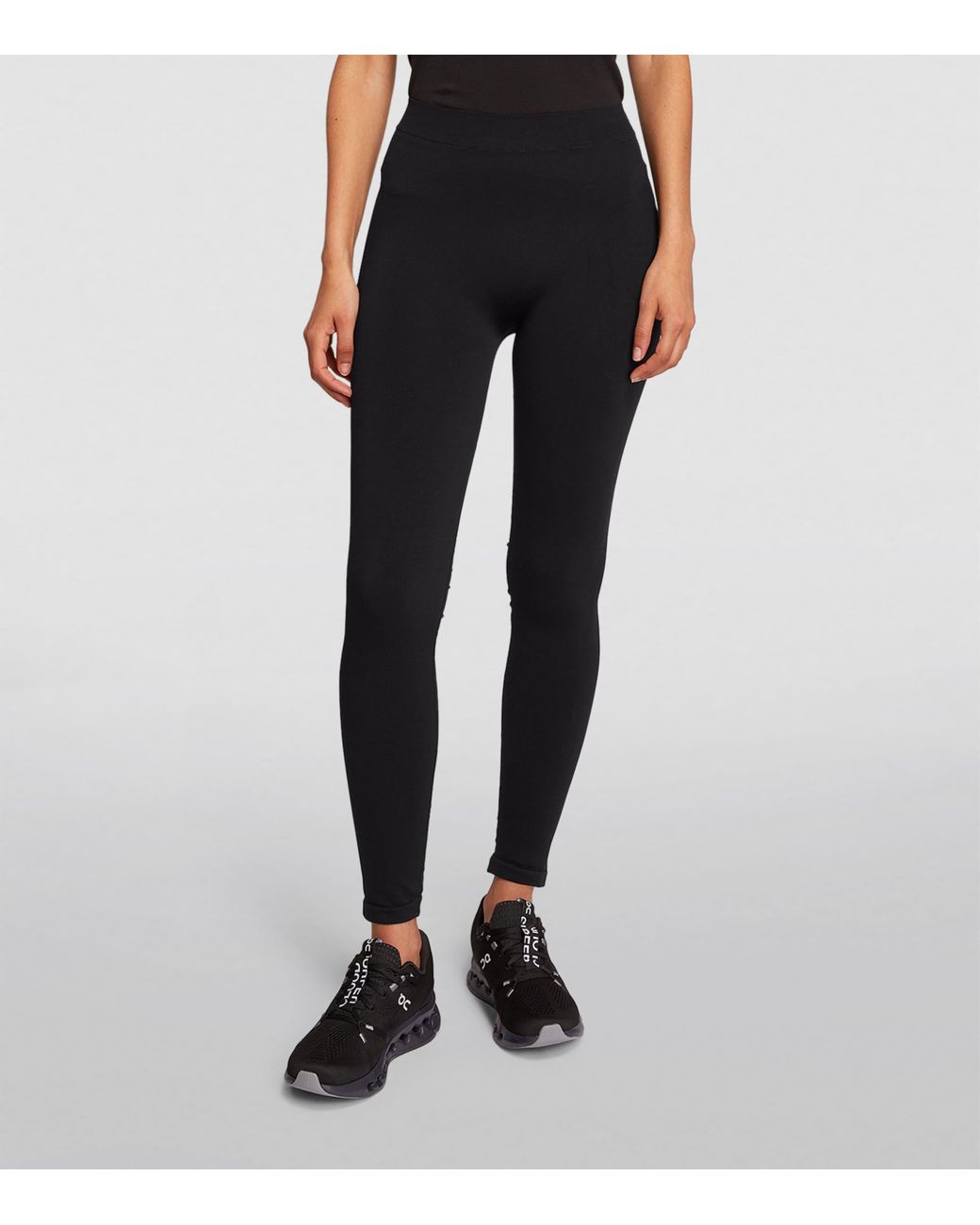 Falke Black Seamless Shaping Leggings