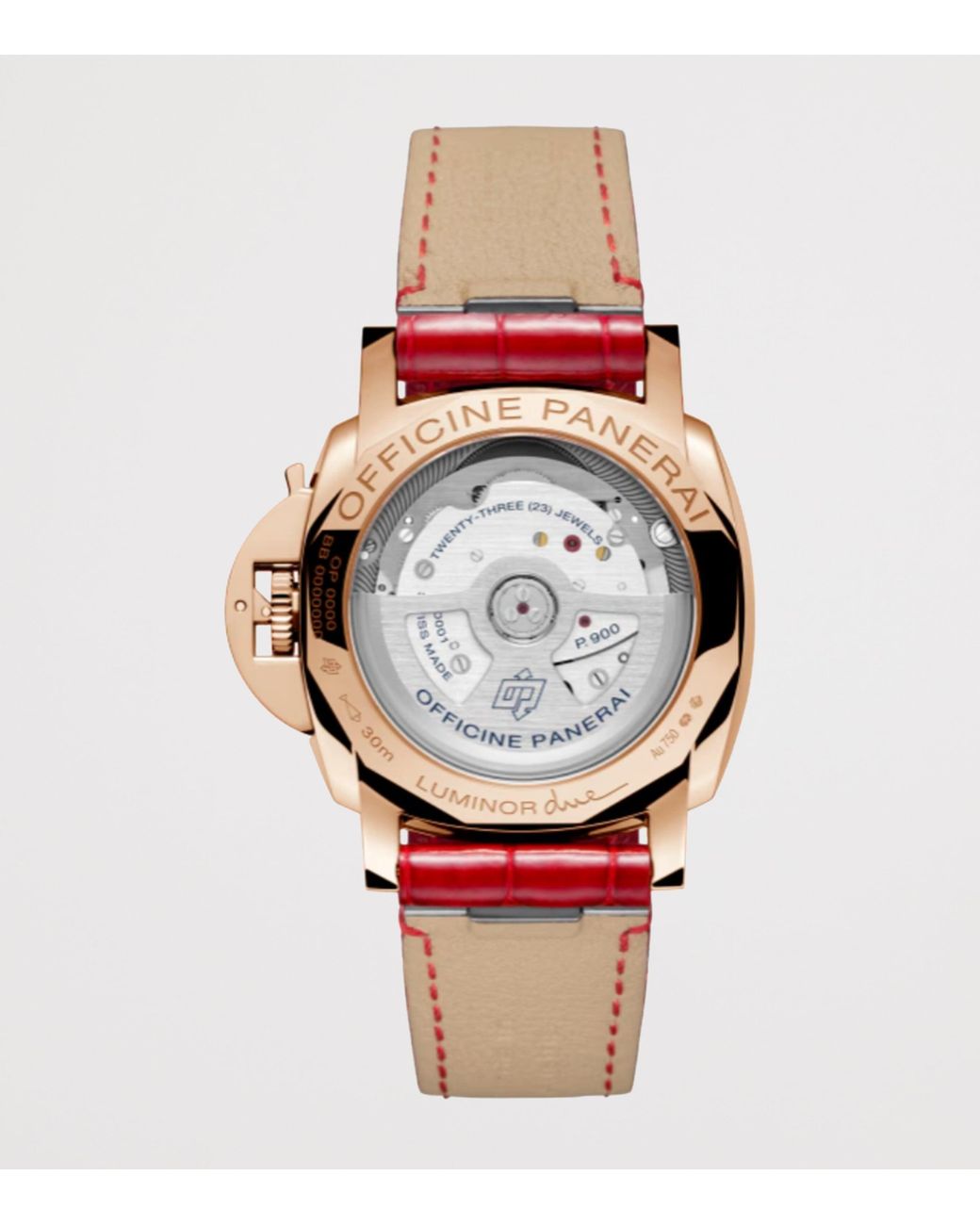 Panerai Red Rose Luminor Due Watch