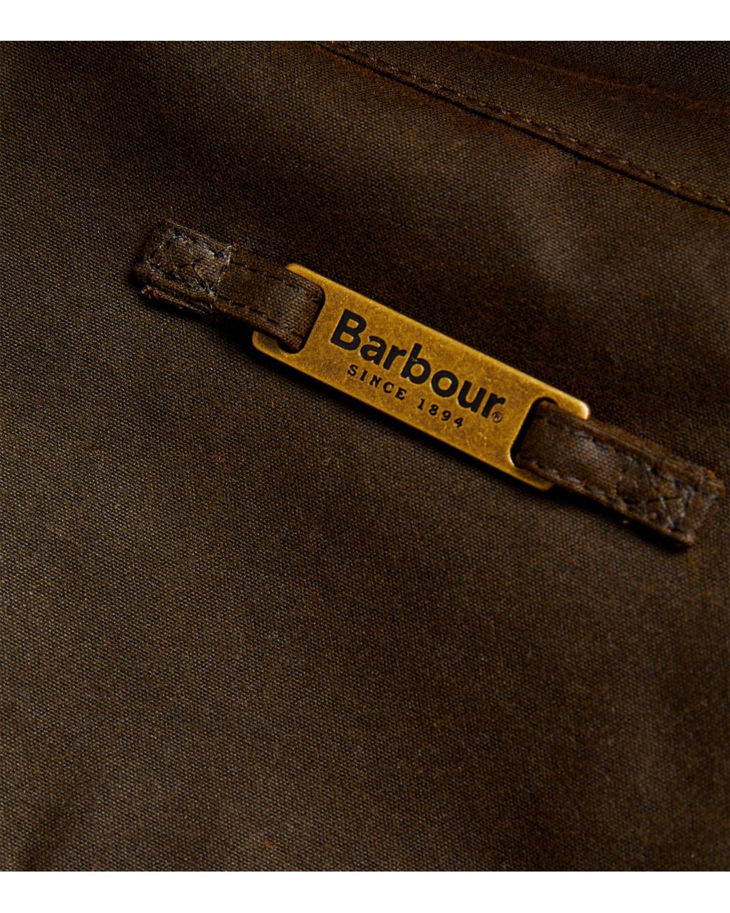 Barbour Brown Ogston Wax Jacket for men