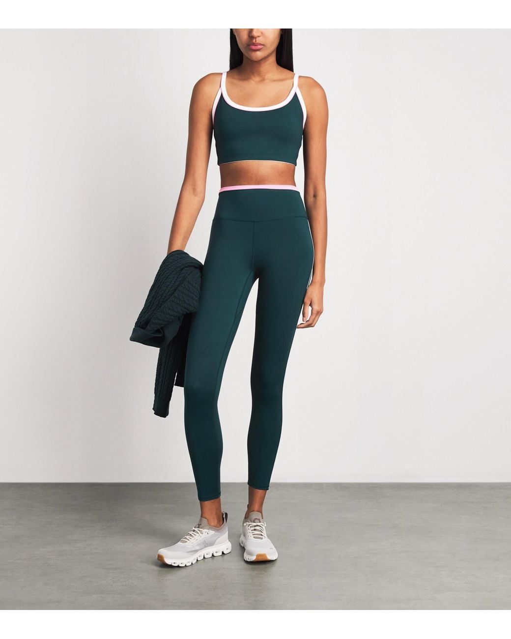 Varley Blue Freesoft Piper Sports Bra