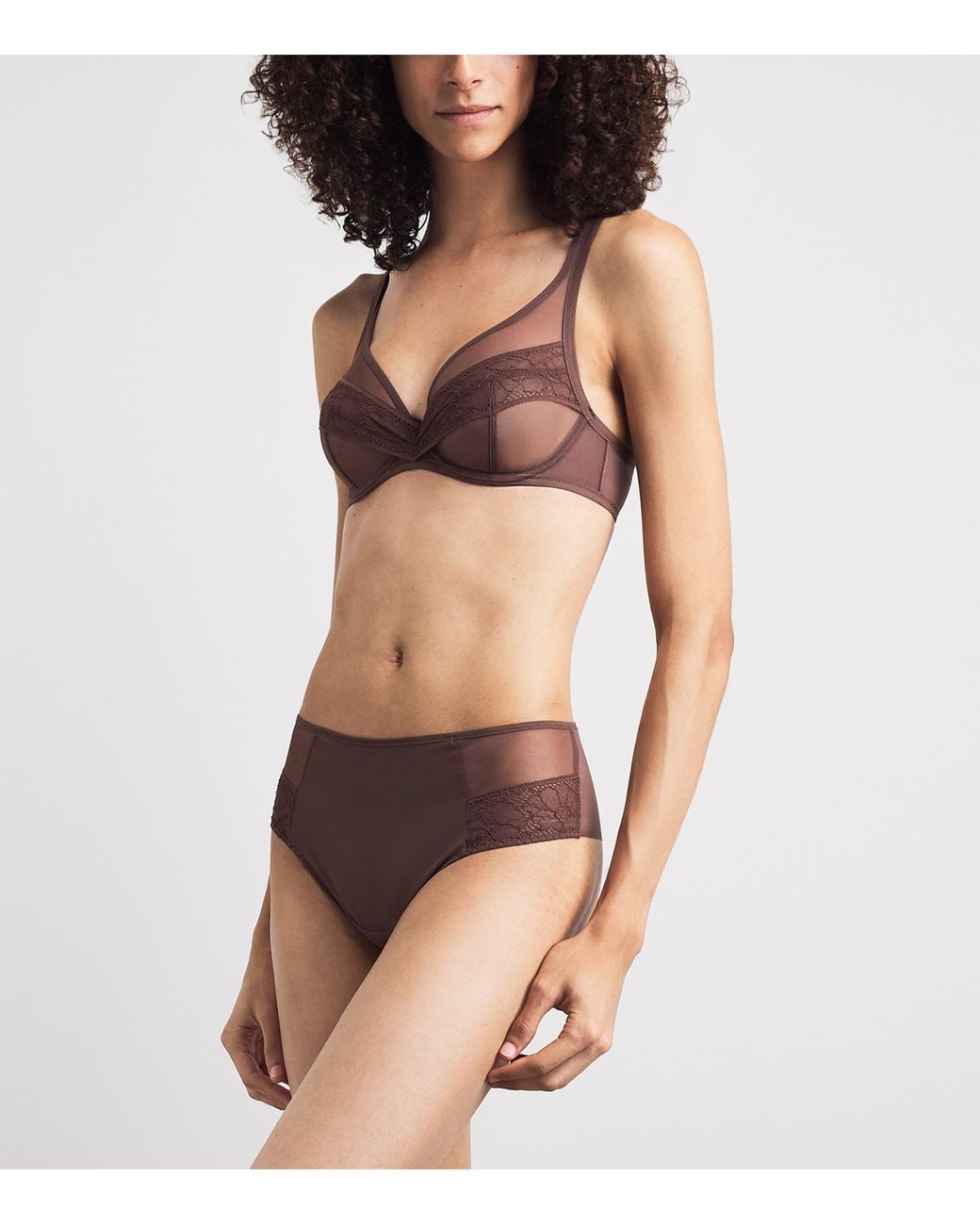 Maison Lejaby Brown Nudite Underwired T-Shirt Bra