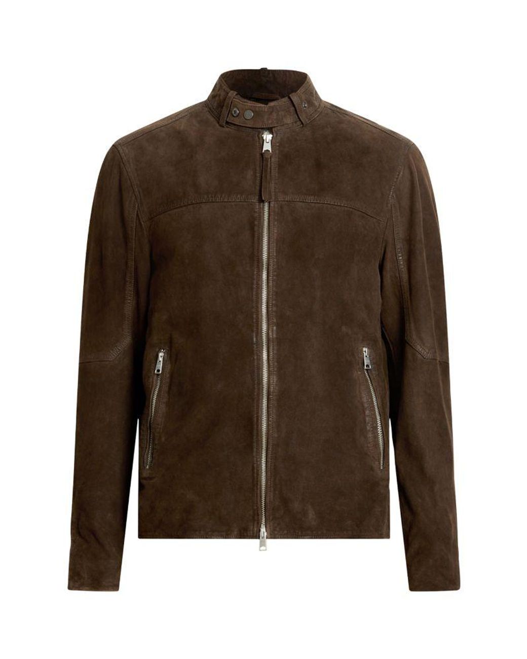 【超美品】all saints CORA LEATHER JACKETスエード AllSaints Leather jacket Cora | Men's | Vitkac