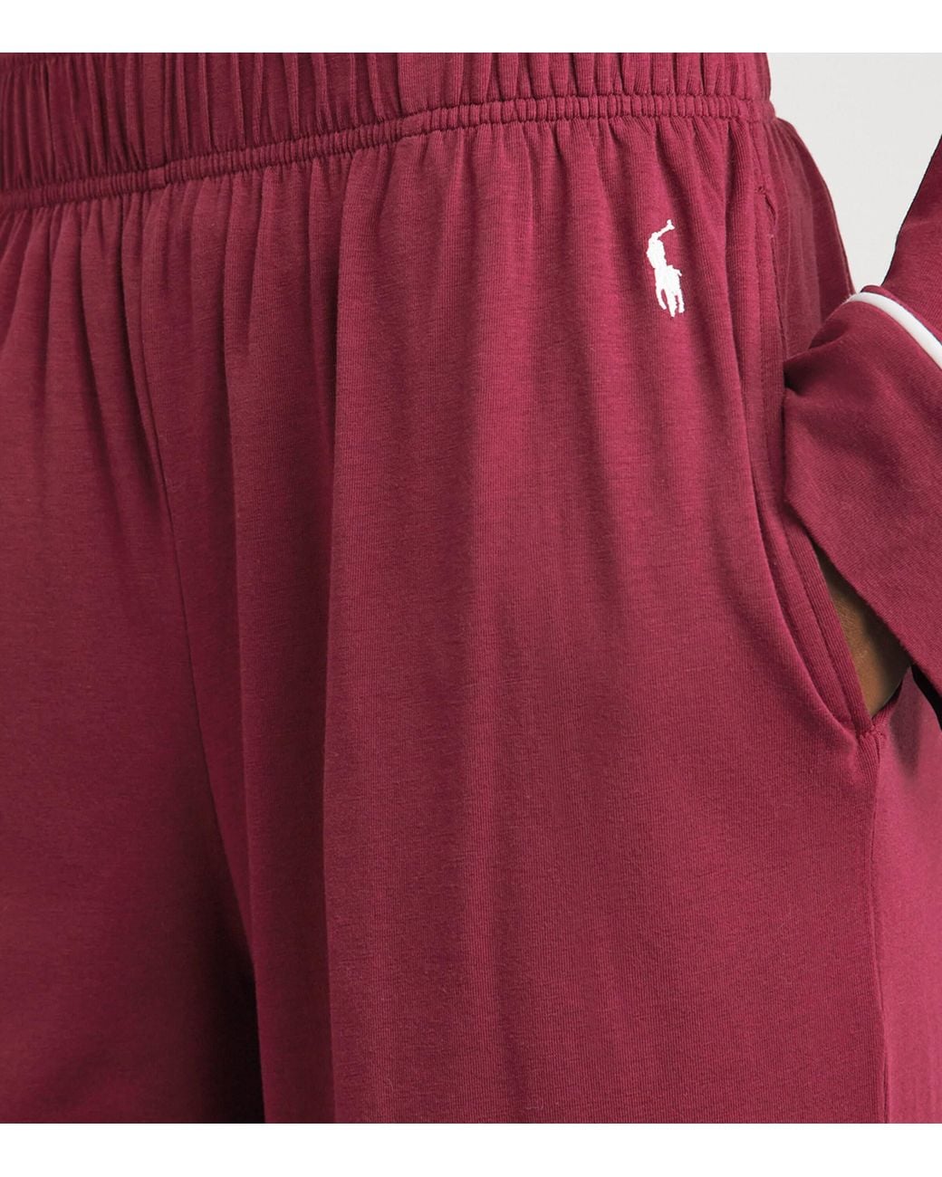 Polo Ralph Lauren Red Jersey Pyjama Set