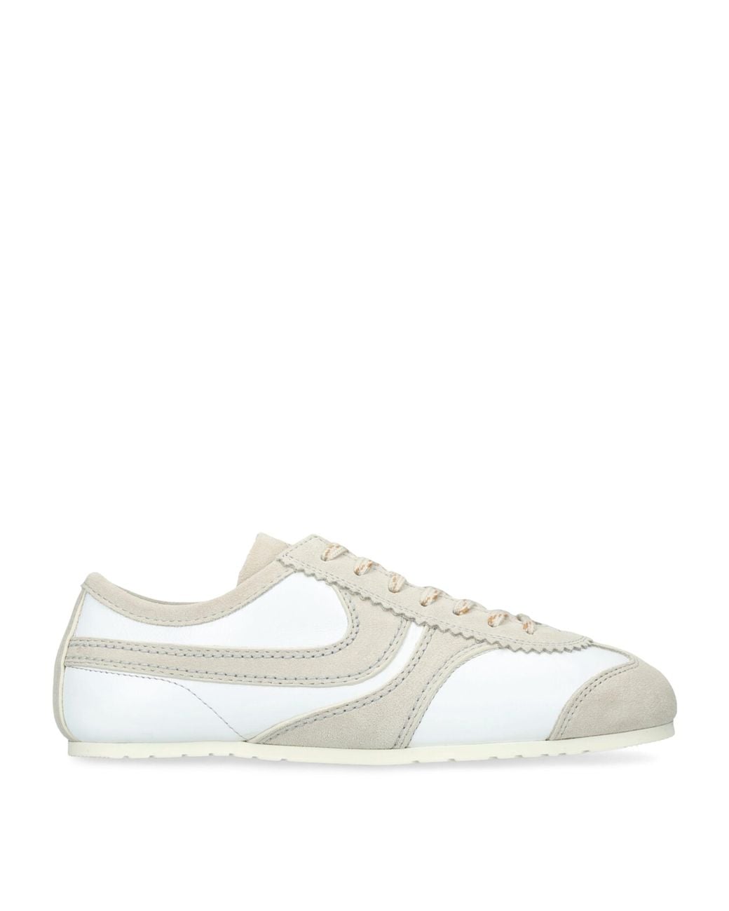 Dries Van Noten White Leather Dustin Sneakers
