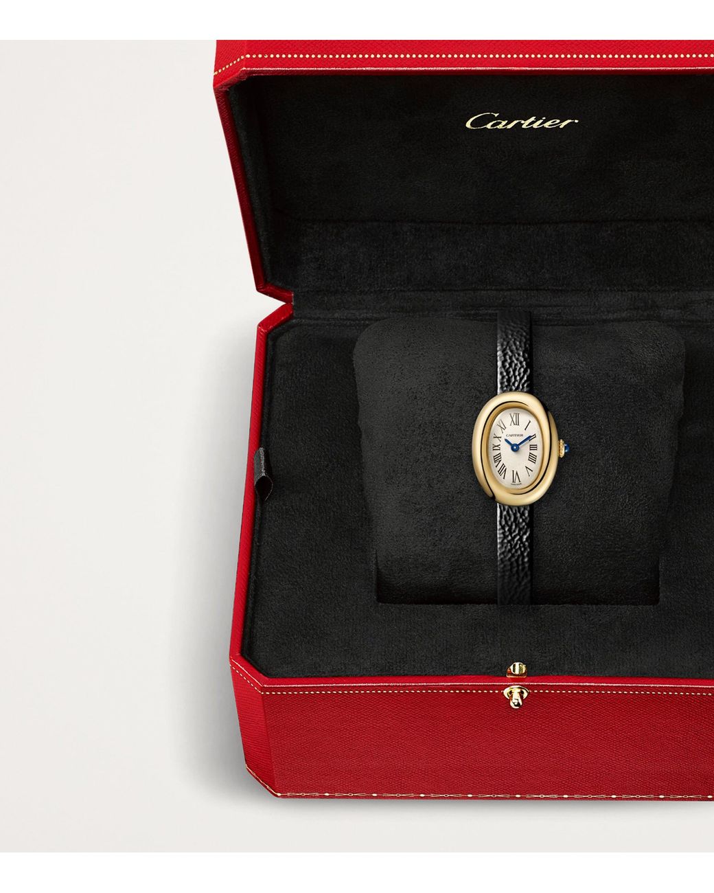 Cartier Metallic Mini Baignoire Watch
