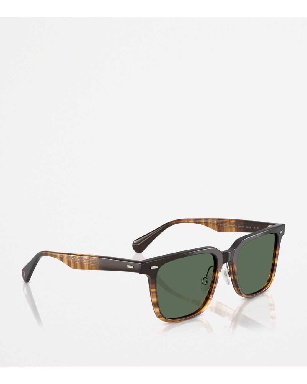 Oliver Peoples Green Rectangular Mr. Federer Ii Sunglasses for men