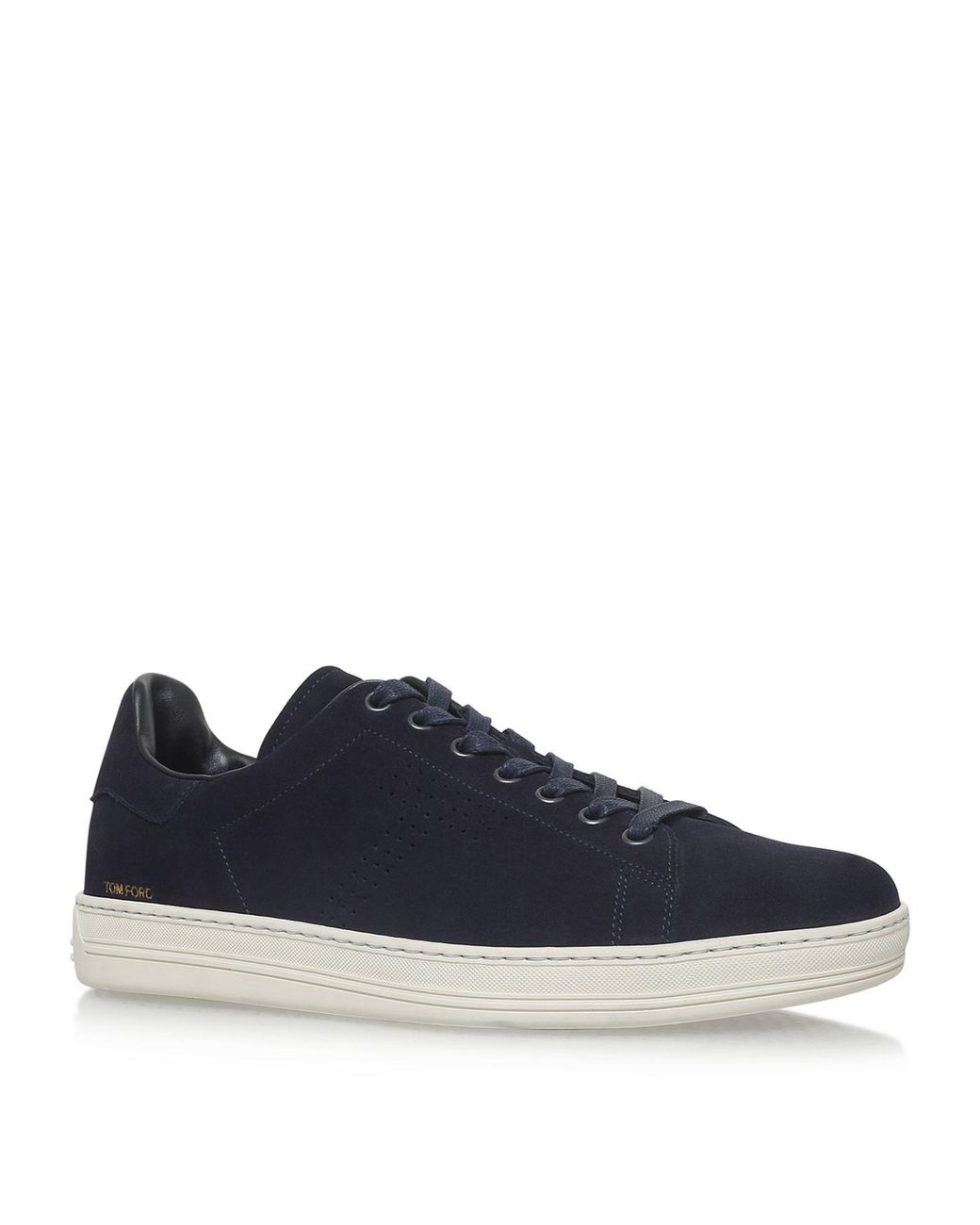 Tom Ford Warwick Suede Sneakers in Blue for Men | Lyst UK