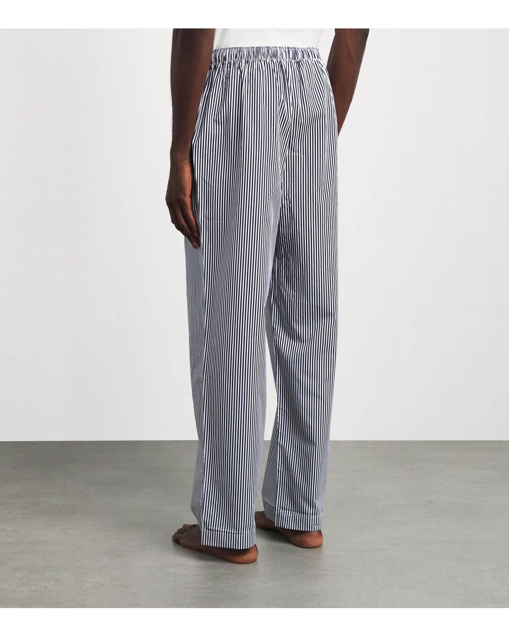 Polo Ralph Lauren Gray Cotton Stripe Pyjama Bottoms for men